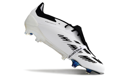 Adidas Predator Elite Foldover Tongue FG Low-Tops Football Boots - White/Gold/Black
