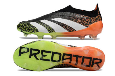 Adidas Predator Accuracy+ FG Low-Tops Football Boots - Black/White/Orange
