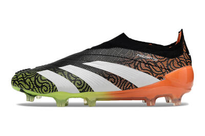 Adidas Predator Accuracy+ FG Low-Tops Football Boots - Black/White/Orange