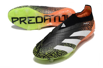 Adidas Predator Accuracy+ FG Low-Tops Football Boots - Black/White/Orange