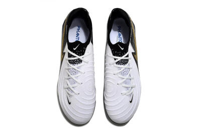 Nike Phantom Luna Elite AG Low-Tops Football Boots - White/Black/Gold
