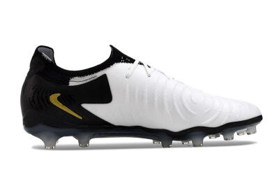 Nike Phantom Luna Elite AG Low-Tops Football Boots - White/Black/Gold