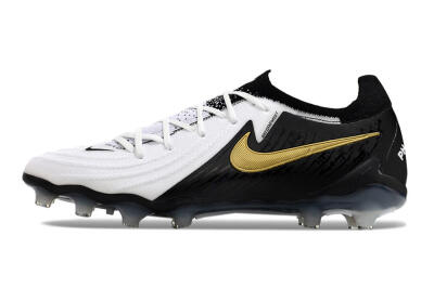 Nike Phantom Luna Elite AG Low-Tops Football Boots - White/Black/Gold