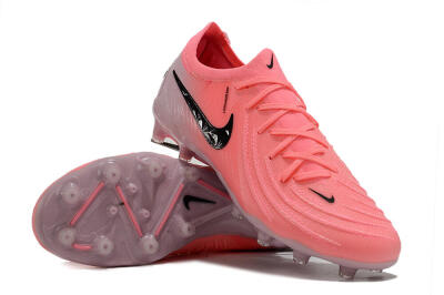 Nike Phantom Luna Elite AG Low-Tops Football Boots - Pink/Black/White