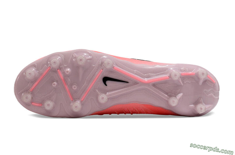 Nike Phantom Luna Elite AG Low-Tops Football Boots - Pink/Black/White 5
