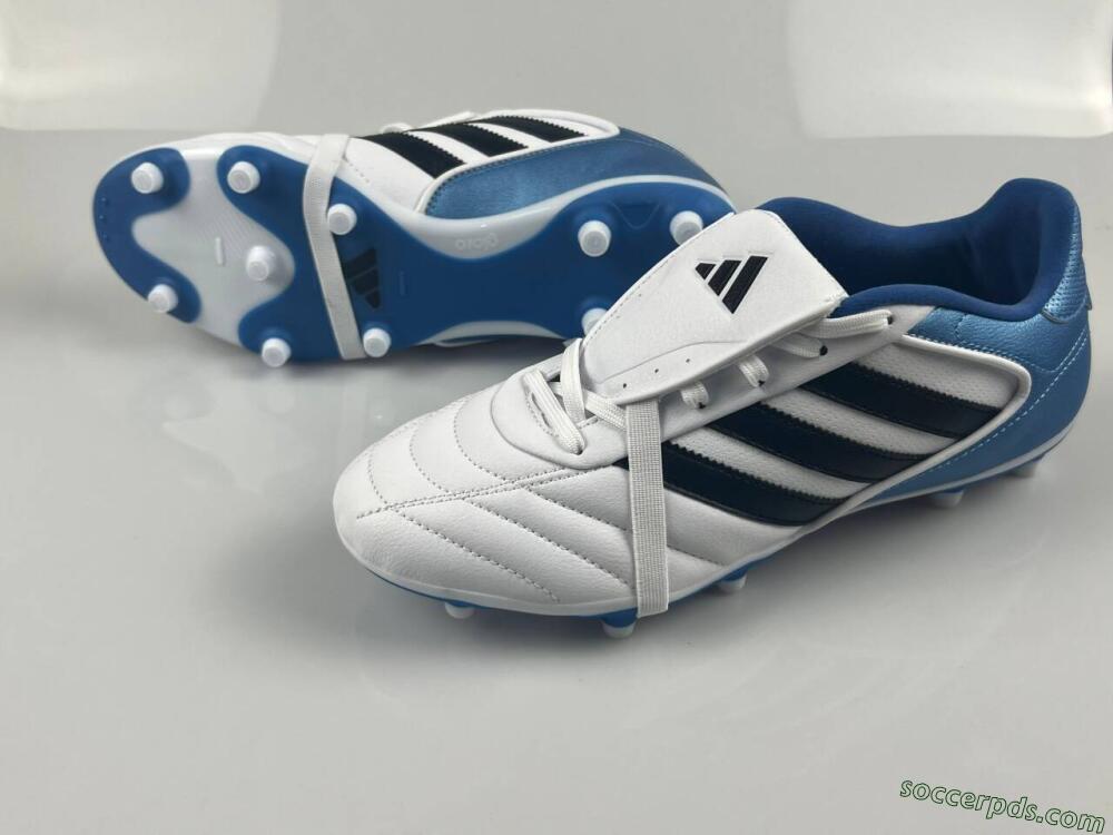Adidas Adipure11 Pro X PD25 TRX FG Low-Tops Football Boots - White/Black/Blue