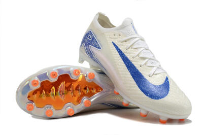 Nike Air Zoom Mercurial Vapor 16 Elite AG Low-Tops Football Boots - Beige/Blue