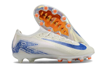 Nike Air Zoom Mercurial Vapor 16 Elite AG Low-Tops Football Boots - Beige/Blue