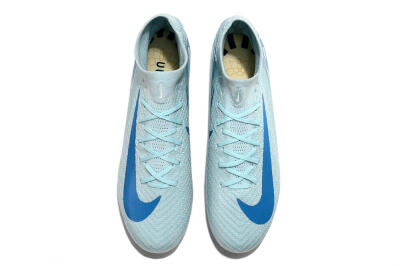 Nike Air Zoom Mercurial Superfly 10 Elite AG High-Tops Football Boots - Jade/Beige/Blue