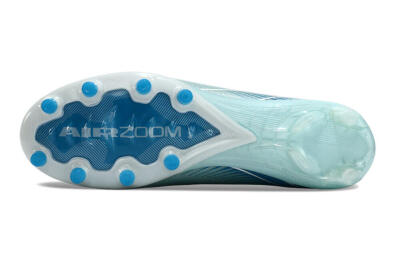 Nike Air Zoom Mercurial Superfly 10 Elite AG High-Tops Football Boots - Jade/Beige/Blue