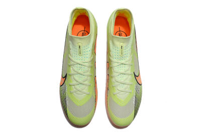 Nike Air Zoom Mercurial Superfly 9 Elite FG High-Tops Football Boots - Green/Orange