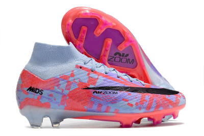 Nike Air Zoom Mercurial Superfly 9 Elite FG High-Tops Football Boots - Blue/Purple/Pink