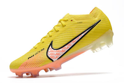 Nike Air Zoom Mercurial Vapor 15 Elite FG Low-Tops Football Boots - Yellow/Pink