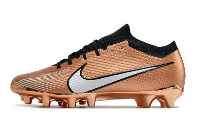 Nike Air Zoom Mercurial Vapor 15 Elite FG Low-Tops Football Boots - Gold/White/Black