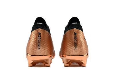 Nike Air Zoom Mercurial Vapor 15 Elite FG Low-Tops Football Boots - Gold/White/Black