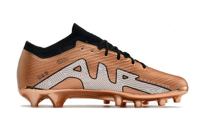 Nike Air Zoom Mercurial Vapor 15 Elite FG Low-Tops Football Boots - Gold/White/Black