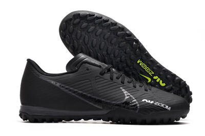Nike Mercurial Vapor 15 Elite TF Low-Tops Football Shoes - Black