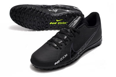 Nike Mercurial Vapor 15 Elite TF Low-Tops Football Shoes - Black