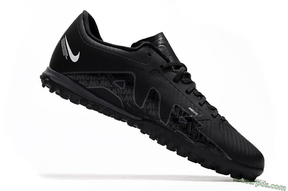 Nike Mercurial Vapor 15 Elite TF Low-Tops Football Shoes - Black 4