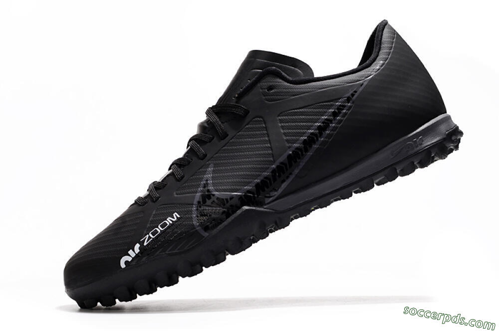 Nike Mercurial Vapor 15 Elite TF Low-Tops Football Shoes - Black 5