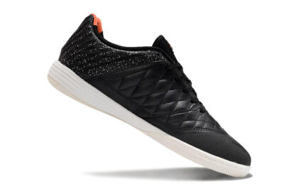 Nike Lunar Gato 2 TF Low-Tops Football Shoes - Black/White/Orange