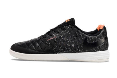 Nike Lunar Gato 2 TF Low-Tops Football Shoes - Black/White/Orange