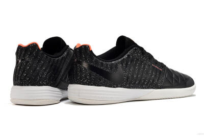 Nike Lunar Gato 2 TF Low-Tops Football Shoes - Black/White/Orange