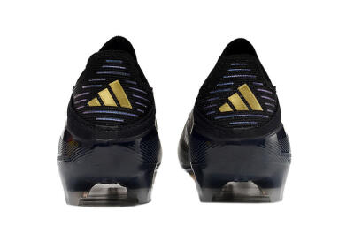 Adidas F50+ Adizero FG Low-Tops Football Boots - Black/Purple/Gold