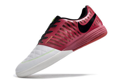 Nike Lunar Gato 2 IC Low-Tops Football Shoes - White/Red/Black