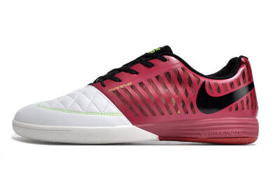 Nike Lunar Gato 2 IC Low-Tops Football Shoes - White/Red/Black