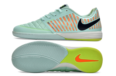 Nike Lunar Gato 2 IC Low-Tops Football Shoes - Jade/Black/Red