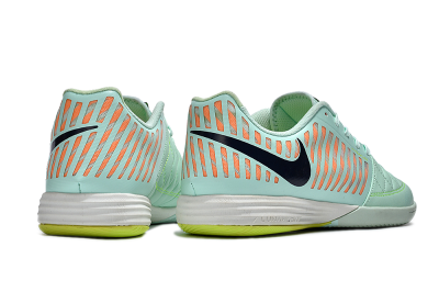 Nike Lunar Gato 2 IC Low-Tops Football Shoes - Jade/Black/Red