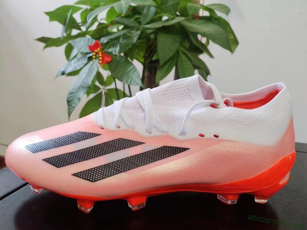 Adidas X Crazyfast.1 FG Low-Tops Football Boots - White/Red/Black