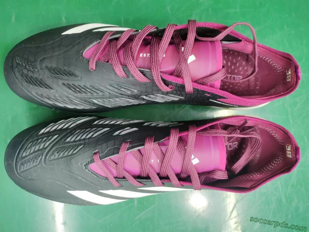 Adidas Predator Accuracy.1 FG Low-Tops Football Boots - Black/White/Purple