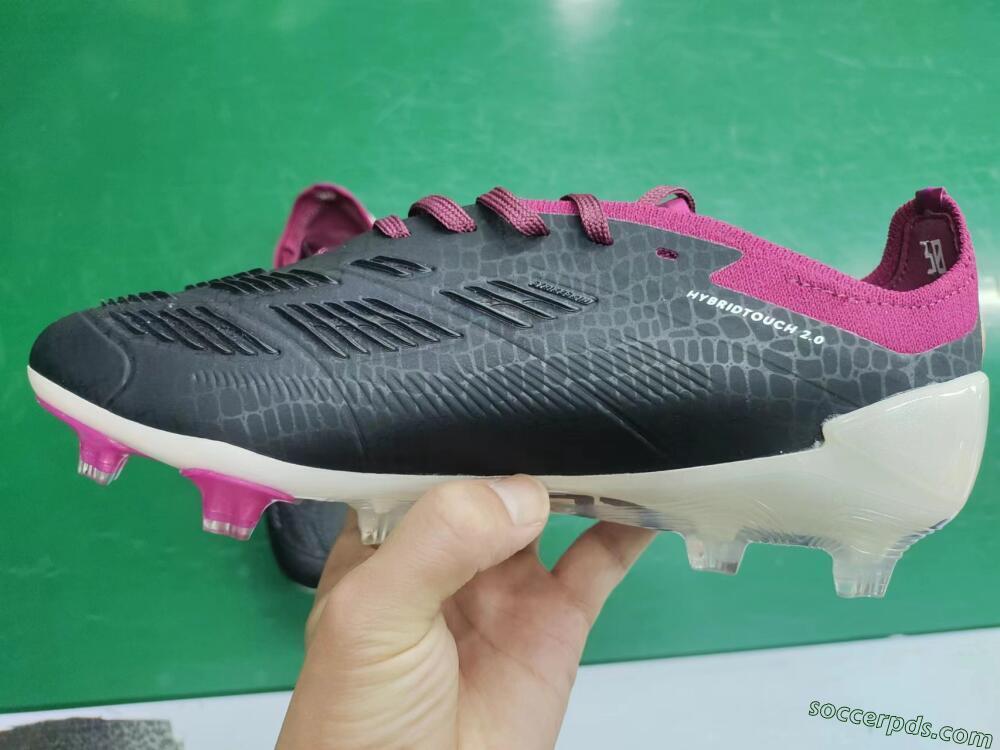 Adidas Predator Accuracy.1 FG Low-Tops Football Boots - Black/White/Purple