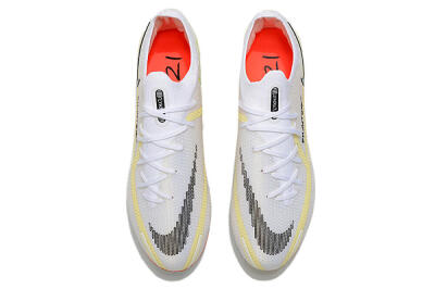 Nike Phantom GT 2 Elite FG Low-Tops Football Boots - White/Yellow/Black