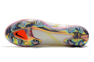 Nike Phantom GT 2 Elite FG Low-Tops Football Boots - White/Yellow/Black
