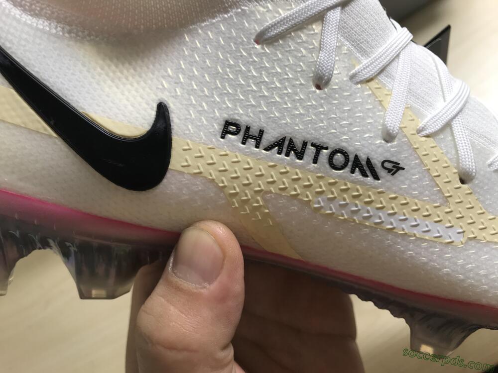 Nike Phantom GT 2 Elite DF FG High-Tops Football Boots - White/Yellow/Black