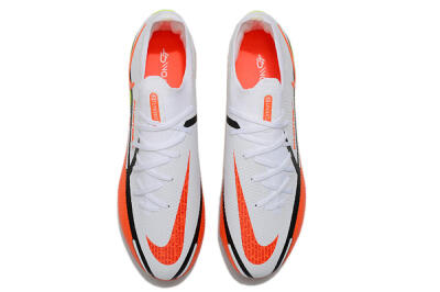 Nike Phantom GT 2 Elite FG Low-Tops Football Boots - White/Red/Green