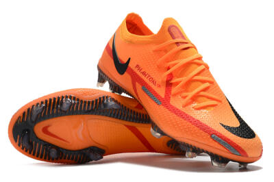 Nike Phantom GT 2 Elite FG Low-Tops Football Boots - Orange/Black