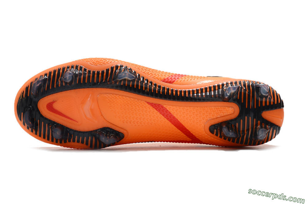 Nike Phantom GT 2 Elite FG Low-Tops Football Boots - Orange/Black 6