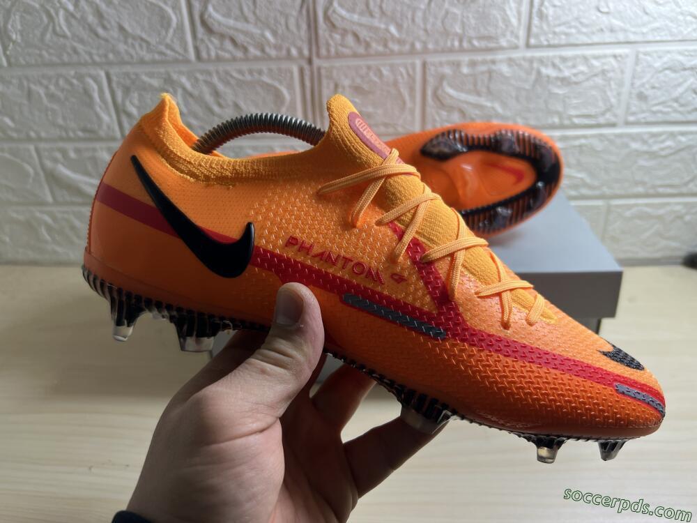 Nike Phantom GT 2 Elite FG Low-Tops Football Boots - Orange/Black