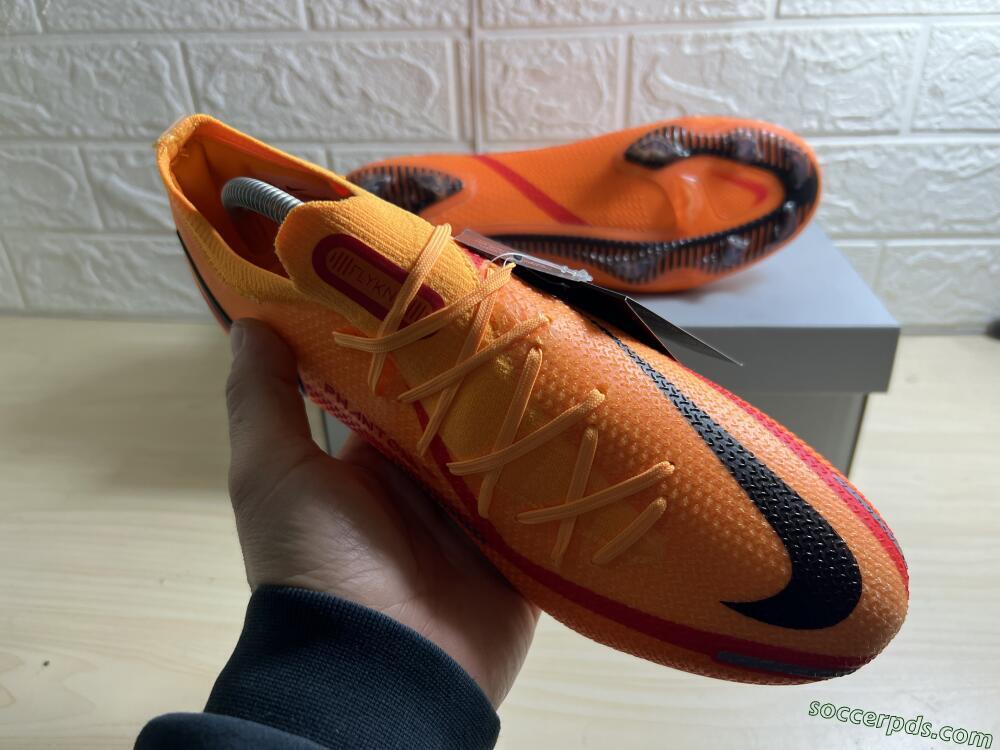 Nike Phantom GT 2 Elite FG Low-Tops Football Boots - Orange/Black