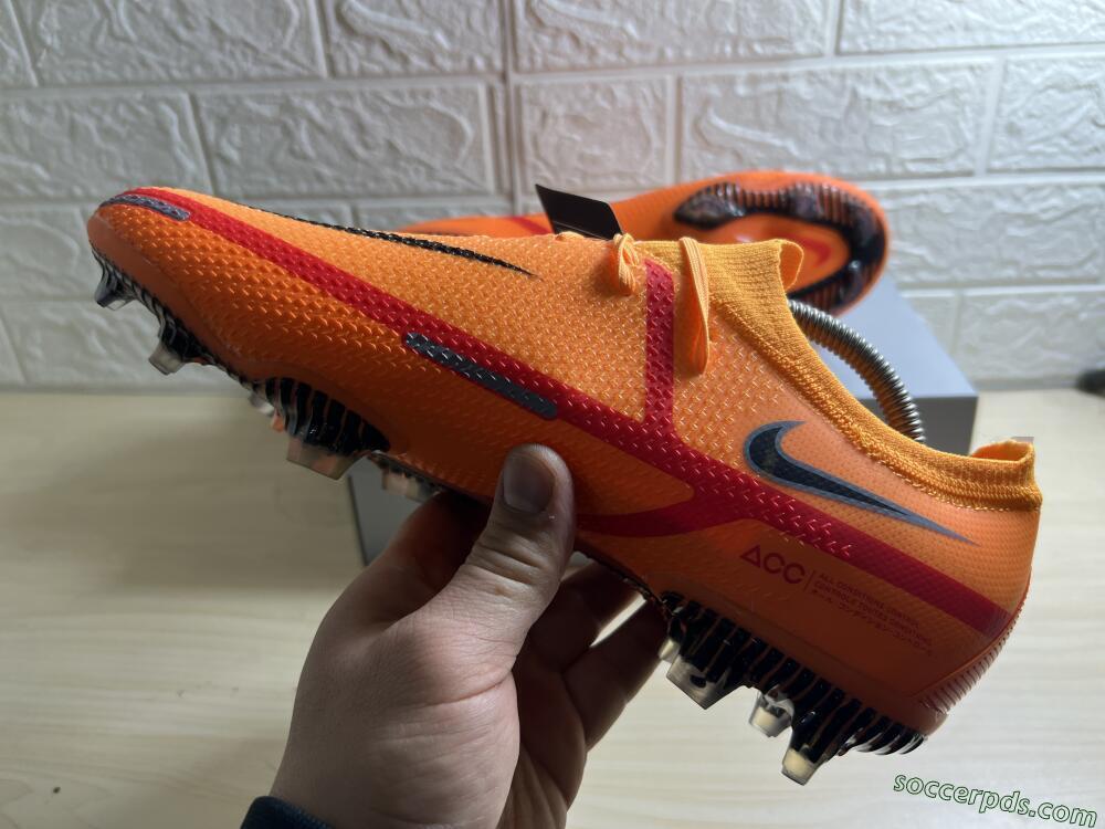 Nike Phantom GT 2 Elite FG Low-Tops Football Boots - Orange/Black