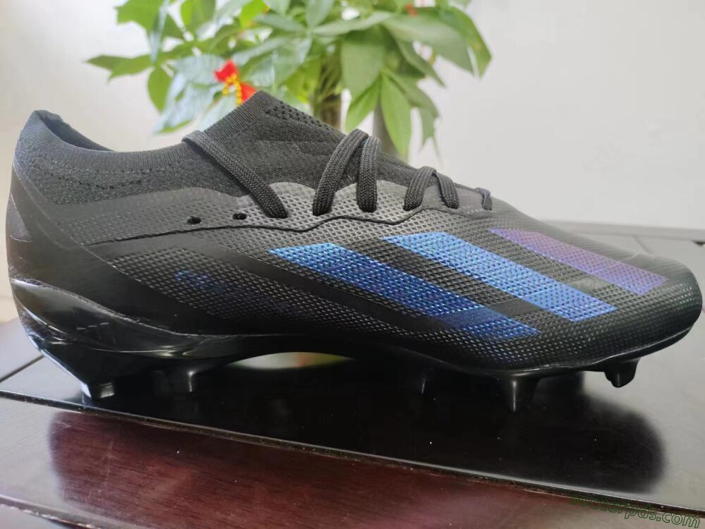 Adidas X Speedportal .1 2022 World Cup FG Low-Tops Football Boots - Black/Blue