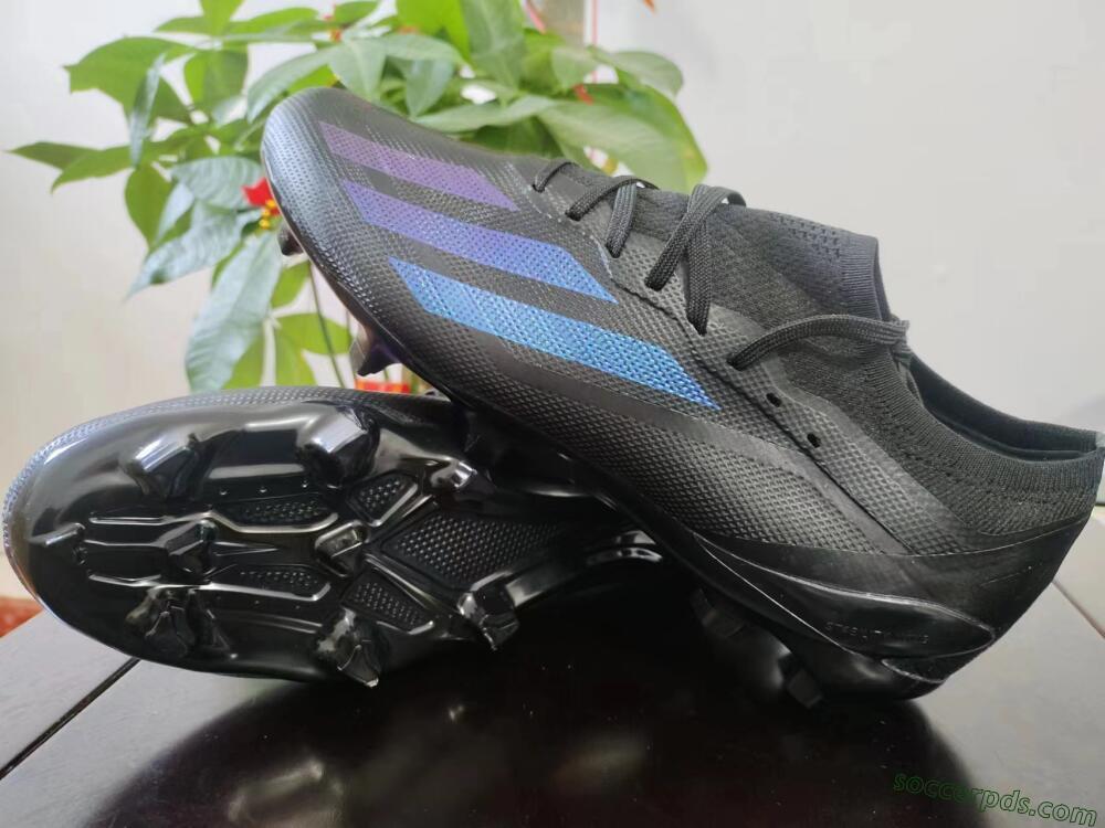 Adidas X Speedportal .1 2022 World Cup FG Low-Tops Football Boots - Black/Blue