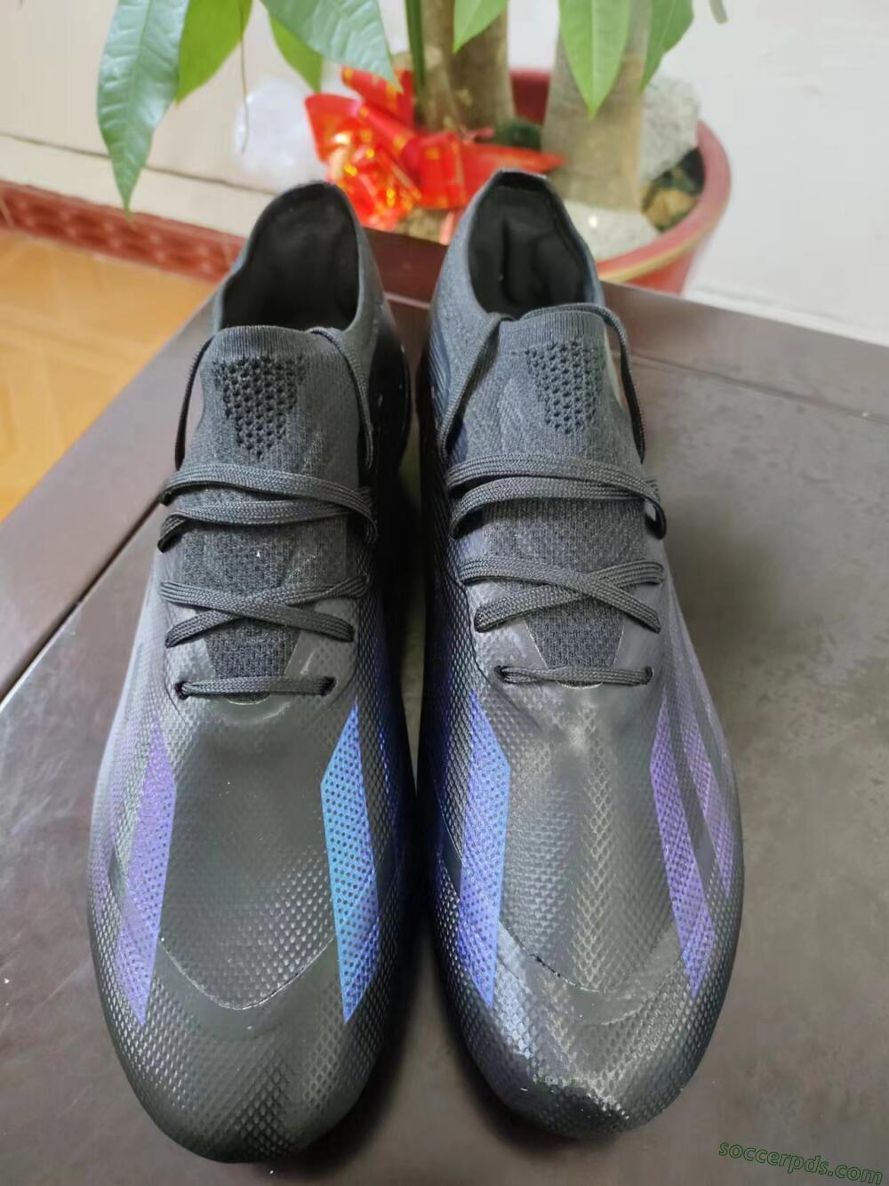Adidas X Speedportal .1 2022 World Cup FG Low-Tops Football Boots - Black/Blue