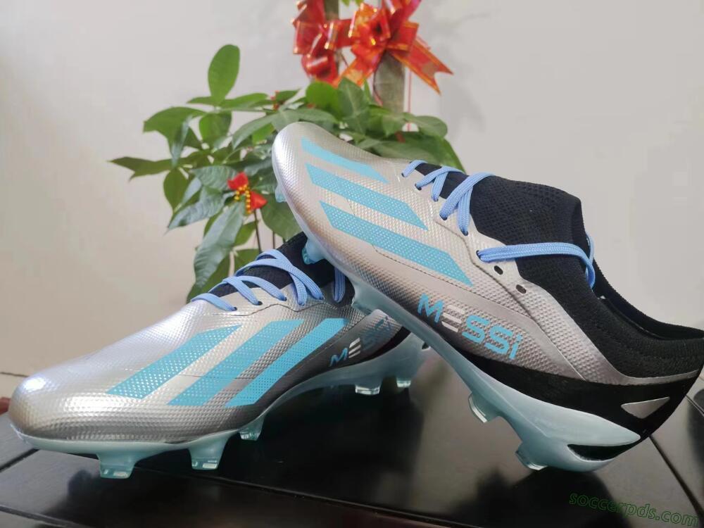 Adidas X Speedportal.1 FG Low-Tops Football Boots - Grey/Blue/Black