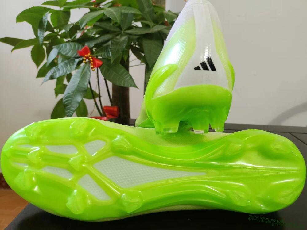 Adidas X Crazyfast.1 LL FG Low-Tops Football Boots - Green/Black/White