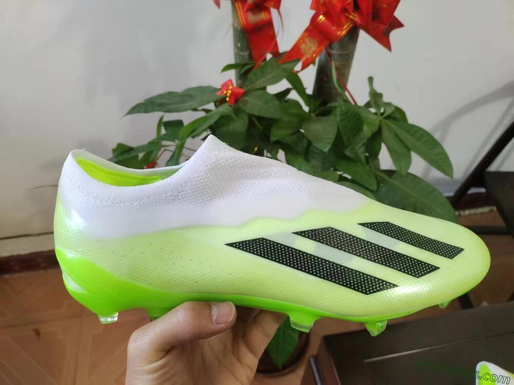 Adidas X Crazyfast.1 LL FG Low-Tops Football Boots - Green/Black/White
